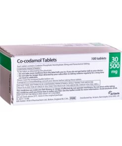 Buy Co-codamol 30/500mg UK | Genuine Codeine + Paracetamol Tablets with Next-Day Delivery