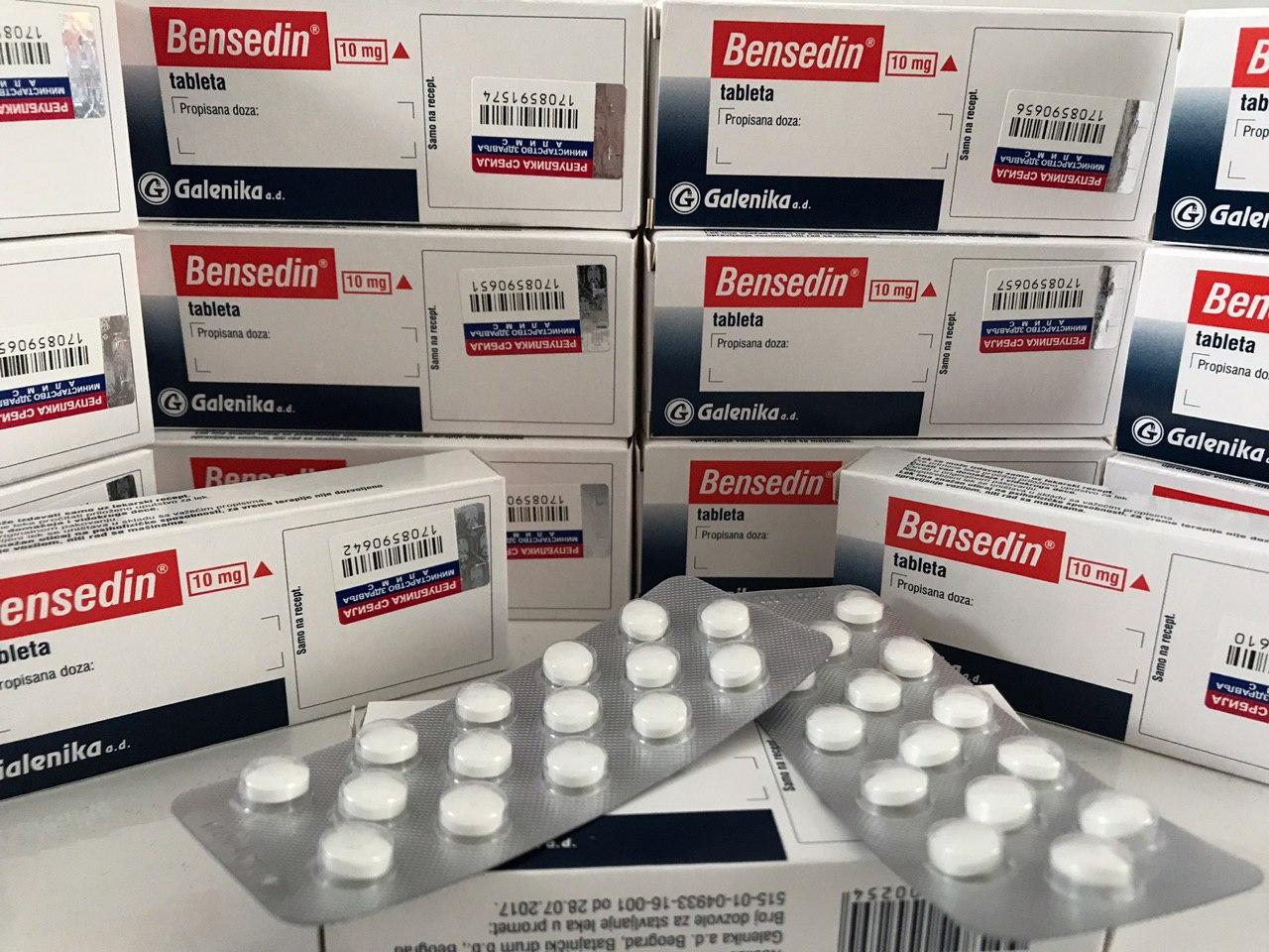 Buy Bensedin Diazepam 10mg UK – Genuine Galenika Tablets with Next-Day Delivery